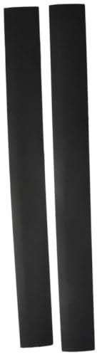 Warmhm Ruban D'étanchéité pour Cuisinière 2 Pièces Silicone Noir | Joint Élastique Plaque de Cuisson, Couvre Interstices du Plan de Travail, Résistant à Chaleur