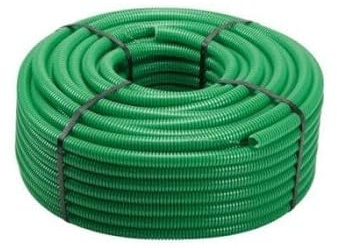 Tubo Corrugato Flessibile Elettrico 25 mm Rotolo 50 m Senza Tirafilo Verde Guaina PVC Protezione Cavi Impianti Elettrici