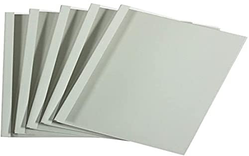 LMG LMG-BMWEISS-R1.5 Thermobindemappen Schlitzstanzung satin Vords. e Vorderseite 220g/m² 1.5 mm, 50 Stück