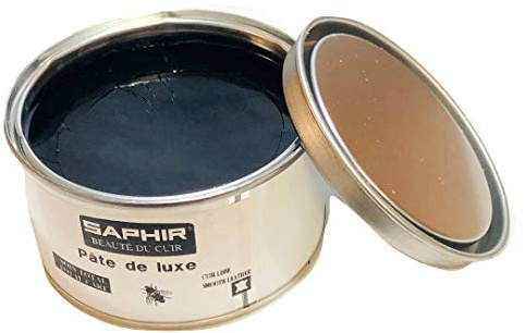 SAPHIR Pate de Lux Luxuspflege Glanzwachs 250 ml - Schwarz