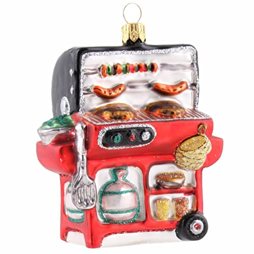 Impuls Christbaumschmuck Figuren BBQ Gas Grill 9cm