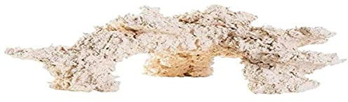 ARKA Riffkeramik 3D-Riffbogen - 20cm - Aus natürlichen Rohstoffen, hohe Porosität, ideal für Meerwasseraquarien, Made in Germany