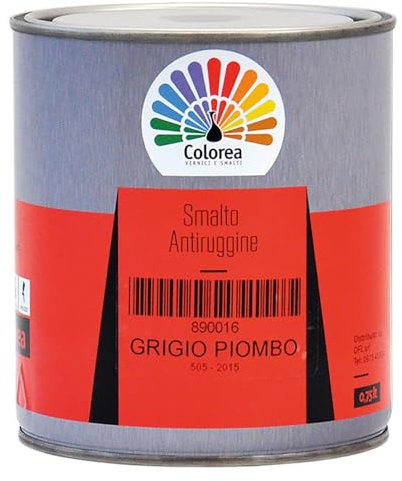 SMALTO ANTIRUGGINE COLOREA Lt. 2.5 Testa di moro
