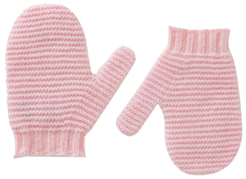 United Colors of Benetton GUANTI IN Maglia 1244GG004 Barnhandskar och vantar, Rosa, 90 för barn, Rosa, 90