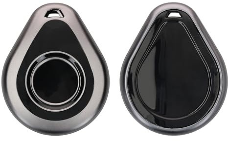 kwmobile Cover Chiave Compatibile con Chiave Harley Davidson Cover - Protezione Chiave Moto Scooter - Custodia Portachiavi Gommata in Silicone TPU - Nero Matt/Nero