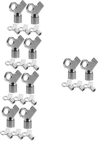ULTECHNOVO 25pcs Radiator Bleed Key Air Valve Key for Bleeding Radiator Water Plumbing Bleeding Tool