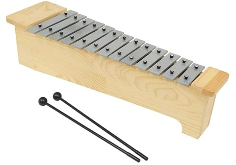 Xylophon 13-Ton-Xylophon Mit Hoher Tonhöhe Handklopfendes Metall-Xylophon Kastenförmiges Xylophon Für Performance-Schlaginstrumente