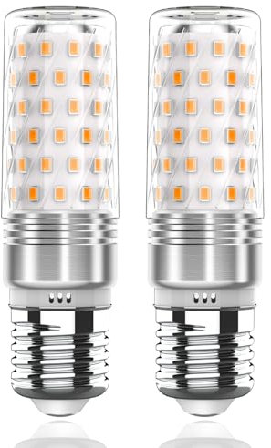 Auting LED E27 Warmweiß 1400 Lumen, 2-er Pack 10W E27 LED Glühbirne Ersatz herkömmliche 100W-140W Glühlampe, 2700K Lampe Leuchtmittel Nicht Dimmbar Kein Flackern Energiesparlampe