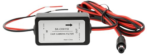 Raddrizzatore per telecamera posteriore per auto, facile installazione, connettore filtro condensatore per telecamera di backup, elettronica automobilistica per appassionati principianti