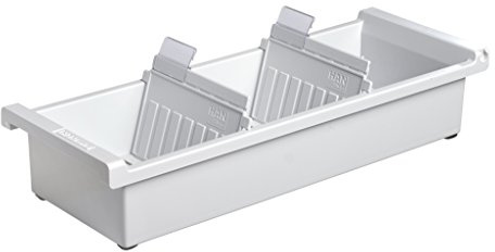 HAN 957-0-11, kortindexbricka A7 landskap. Innovativ, attraktiv design rymmer 1 300 kort, levereras med 2 stödplattor med tydliga filklämmor, ljusgrå