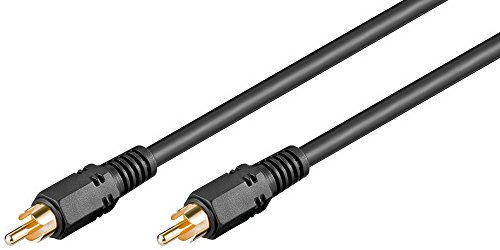 Goobay - AVK 238-1000 - Câble Audio/vidéo - 10 m - 1 Prise RCA mâle / 1 Prise RCA mâle (Import Allemagne)