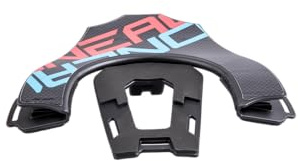 O'NEAL | Protektoren-Ersatzteil | Motocross Enduro | Rückenteil Tron Neckbrace Blau/red | Back Part TRON Neckbrace | Schwarz Blau Rot | One Size