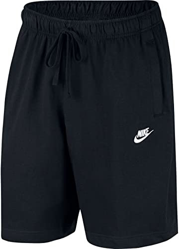 Nike Herren M NSW CLUB SHORT JSY Sport Shorts, black/(white), M