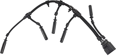 Bisenya Faisceau de câblage connecteur de bougie de préchauffage bougies de préchauffage Remplacement pour V-W 2.0 2.5 TDI 070971277B 070.971.277.B 070 971 277 B