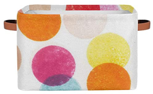 OKCELL - Colorido diseño circular, bonita cesta grande, cestas de Pascua personalizadas para niños y niñas, caza de huevos de Pascua
