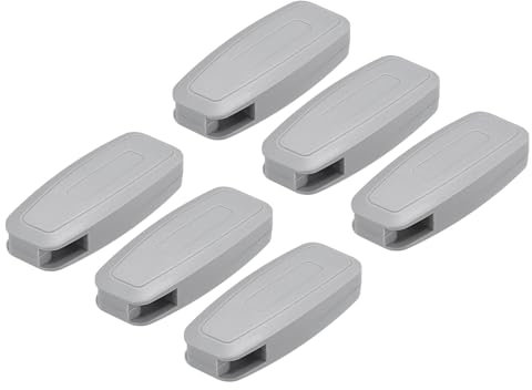 QUARKZMAN Blinde Schnur Gewicht 6Stk 80mm Vorhang Fensterladen Perlen Jalousien Kette Handgriff Römisches Vertikal Rollo Zubehör Grau