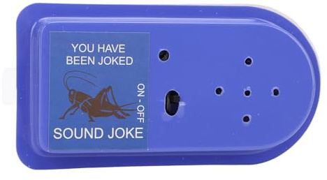 KKPLZZ Cricket Noise Maker Streich Verschiedene Sounds Lustige Kleine Ärgerliche Cricket Zwitscher-Streiche für Erwachsene
