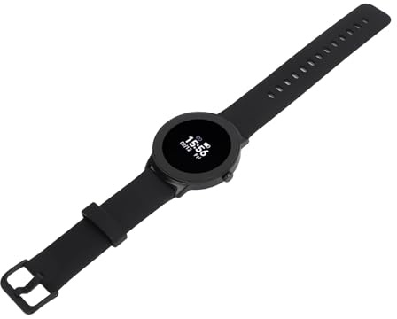 Haofy Reloj Inteligente, Pulsera de Seguimiento de Actividad Física con Tabla de Distribución HRV Lorentz, Alerta de Temperatura, Control de Acceso NFC KS02