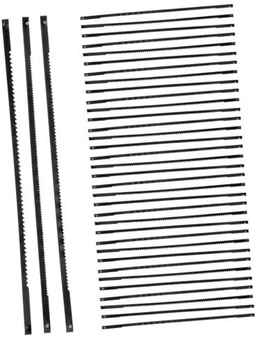 KITANDOVE 36 Pièces Lame De Scie À Chantourner Assortiment D'Extrémités De Broches Accessoire De Scie À Chantourner Scie D'Extrémité De Coupe Fourniture De Scie À Chantourner Lames Pour