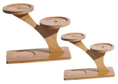 VINTORKY 2stücke Pflanzenständer Für Desktop Mehrschichtige Blumentopf Halterung Für Zimmerpflanzen Und Langlebig Für Kreative Mikrolandschaften Und Raumdekoration