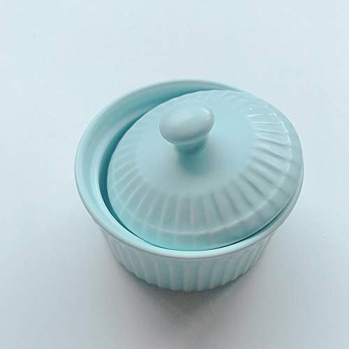 Piccole pentole in Ceramica con Coperchio per Cucinare in casa, usate per cuocere a Vapore Le Uova, Le zuppe, Le pentole economiche per Il Forno, Le pentole Calde, Le pentole termi