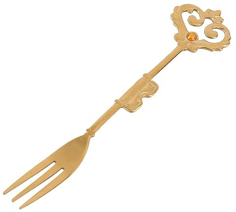 Cabilock Stainless Steel Fruit Fork Mini Cutlery Set for Dessert Cake Pastry Salad for Celebration