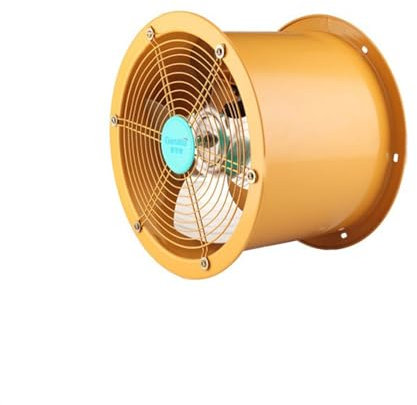 Huangj-0527 Low Noise High-power Industrial Ventilation Exhaust Fan Household Kitchen High-speed Cylinder Smoke Extractor Fan Powerful Exhaust Fan Kitchen(12 inch)