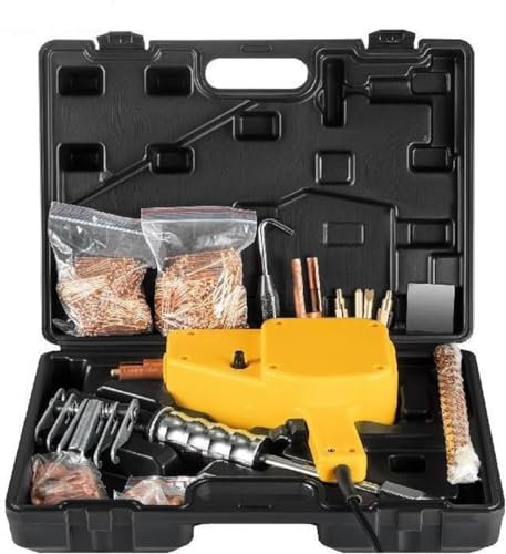 Spot Welder Dent Puller Kit - 800VA Auto Body Repair Tools Set for Car Dents Removal - Stud Gun Spot Welding and Dent Repair Solutions