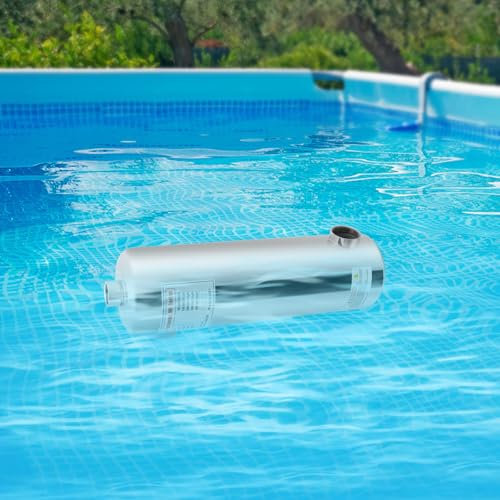 Chauffage de piscine en acier inoxydable 60 kW - Débit d'eau de piscine 250 l/min - Débit d'eau chaude - 30 l/min - Échangeur de chaleur de piscine MF-200 - Pour système de piscine