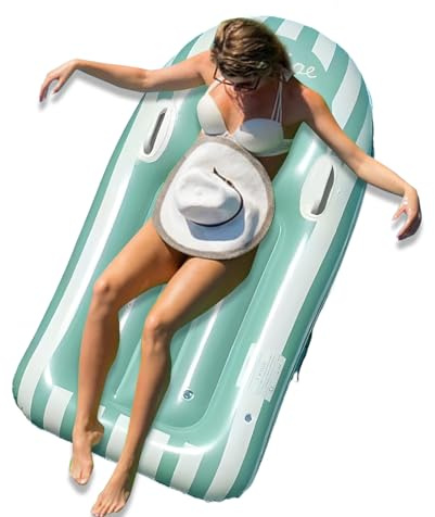 Inflatable Body Board - Portable Kids Pool Float with Handles | Lawn Water Slides for Sport Rides Rescue Snorkel Play Outdoor Sea Lake Party Summer Diving