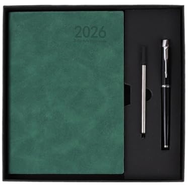 Planificador cuaderno – 2026 planificador de trabajo organizador cuaderno – A5 planificador diario con 12 meses para fitness, viajes, estudios, escuela, trabajo