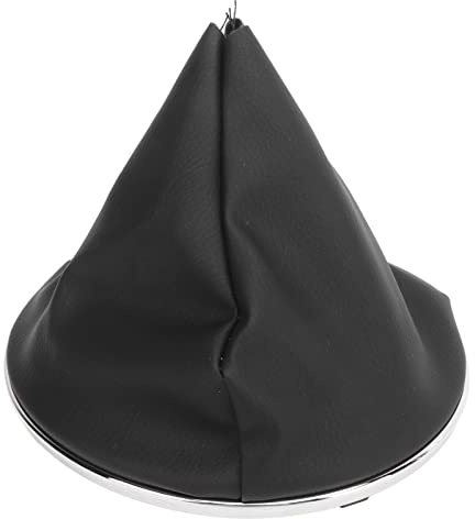 Lxwraptorial Cappuccio per pomello del cambio 50293173, ricambio per 500C 2007–2015, copricambio in ABS morbido al tatto e pelle sintetica con superficie liscia per trasmissione manuale