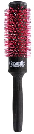 TEK - Linea Professionale - Spazzola Termica con Rullo in Ceramica e Setole Antibatteriche, per Capelli Lunghi- diametro 36mm