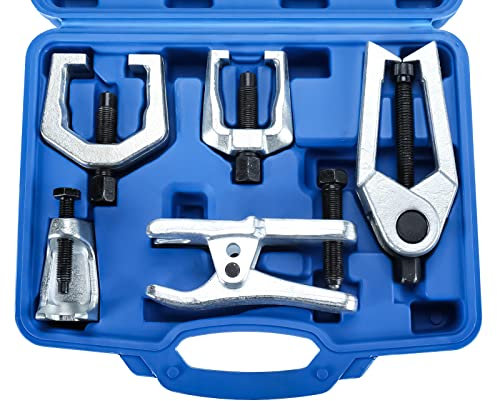FreeTec 6 tlg. Spurstangenkopf Gelenk Ausdrücker Traggelenk Kugelgelenk Abzieher Werkzeug