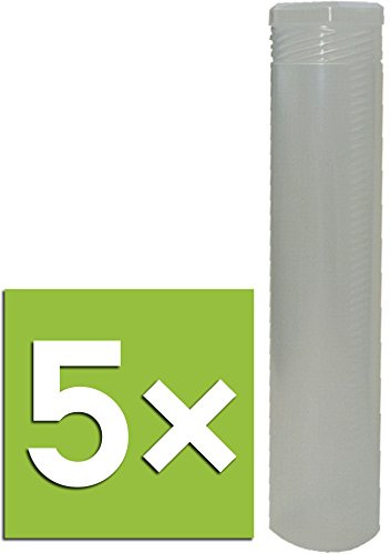 Rumold DP Drehpack Versandrollen Polyethylen (Transparent, 5 Stück)