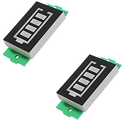 Comidox 3S 12.6V Lithium Battery Capacity Indicator Module LCD Display Electric Vehicle Battery Power Tester Li-ion 2Pcs