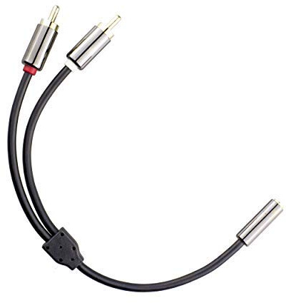 Khadas Câble Mâle Equilibre RCA vers XLR-3, Câble Audio RCA Adaptateur BXLR3M (3,5mm à RCA)