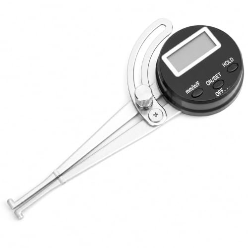 Internal Caliper, Electronic Digital Internal Caliper LCD display screen 12.7~165mmx0.01mm Internal Diameter Measuring Gauge