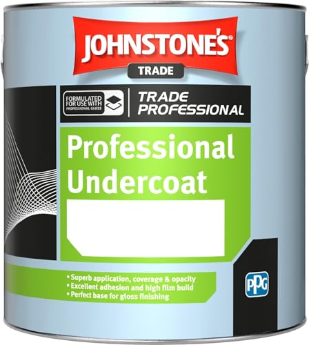 Johnstone's Trade Professional Undercoat Paint 2.5l Mid Grey J-301639