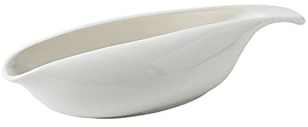 Lattiera Barca in Ceramica da 220ml in Ceramica, Facile Versare la Barca di Salsa di sugo per condimenti per Insalata Broth Broth Creamer Microonde e lavastoviglie Bricco da Latte