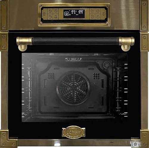 Kaiser EH 6726 AD Four encastrable rétro 80 l, 11 fonctions de fonctionnement, autonettoyage, TouchControl, four électrique