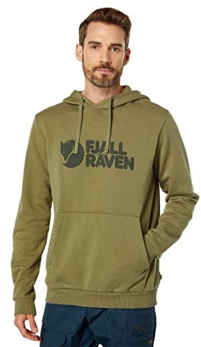 Fjällräven Herren Logo Hoodie Pullover Sweatshirt Kapuzenpullover