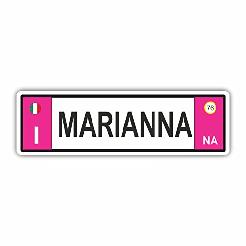 AMA SHOP Adesivo Sagomato FORMA DI TARGA ROSA PERSONALIZZABILE |Sticker per Casco,Moto, Camper,Barca | autoTuning |