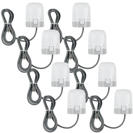 Homematic IP Smart Home 8er-Set Stellantrieb - motorisch, HmIP-VDMOT