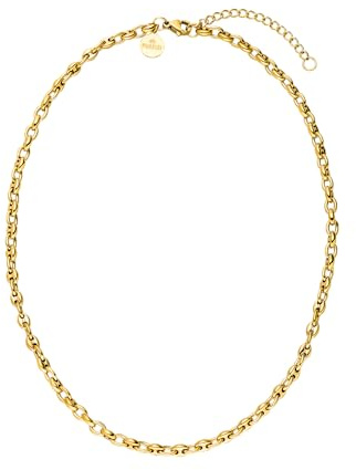 Purelei Dreamscape Kette Damen (Gold) – Halskette Damen aus langlebigem Edelstahl – Wasserfeste Kette mit Anhänger – 40-45 cm Länge verstellbar – Halskette für deinen individuellen Look