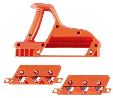 Y-Nut Kantenhobel für Gipskarton, Gipskarton, Schnellschneider, Gipskartonhandhobel, Handwerkzeug, Fasenschneider mit 45° und 60° Balden Handwerkzeug, Schneidwerkzeuge, Gipskartonschneider (45°)