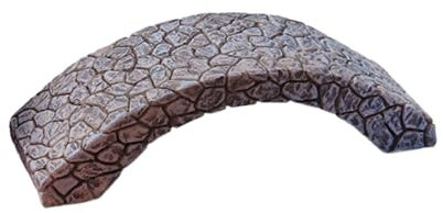 Miniature Arch Bridge Figurine Miniature Garden Bridge Ornament Mini Bridge Aquarium Decoration Resin Fairy Garden Accessories Small Statue Flower Pot DIY Dollhouse Decor, without Railings