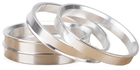 HUYGB Zentrierringe 4 Stück/Set 68 bis 60,1 106–93 108–93 57,1–56,1 72,6–70,1 72,6–70,3 72,6–70,5 mm Nabenzentrierungsringe Aluminium-Radnabenringe Radnaben Zentrierringe(72.6-70.1mm)