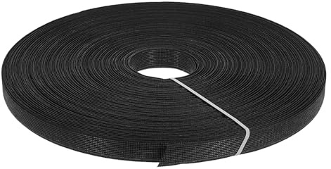 QUARKZMAN 50 Yards Ossa per Cucire 15mm per Corsetti Poliestere Nero | a Bassa Densità, da Cucire per Abito da Sposa Abito da Sposa
