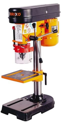 Trapano a colonna verticale da banco, 5 velocità, mandrino 13 mm